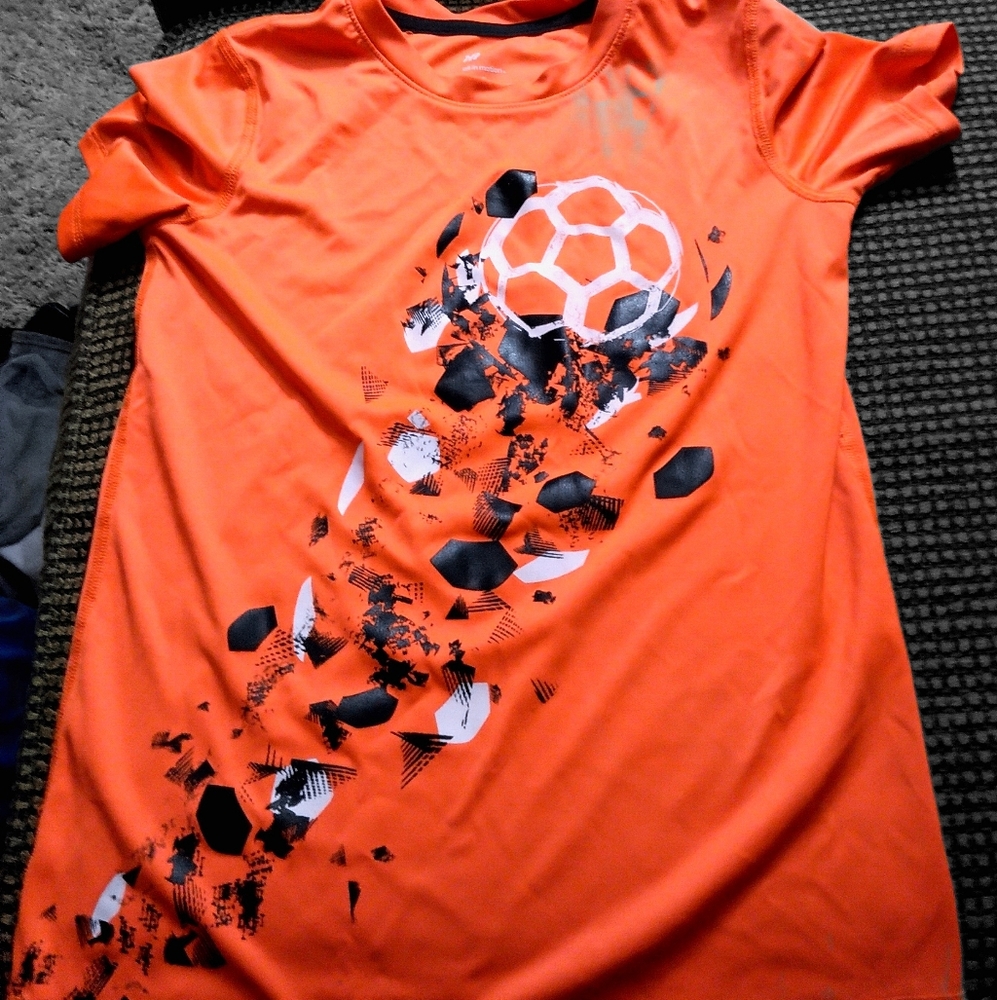 Boys dri fit printed tee